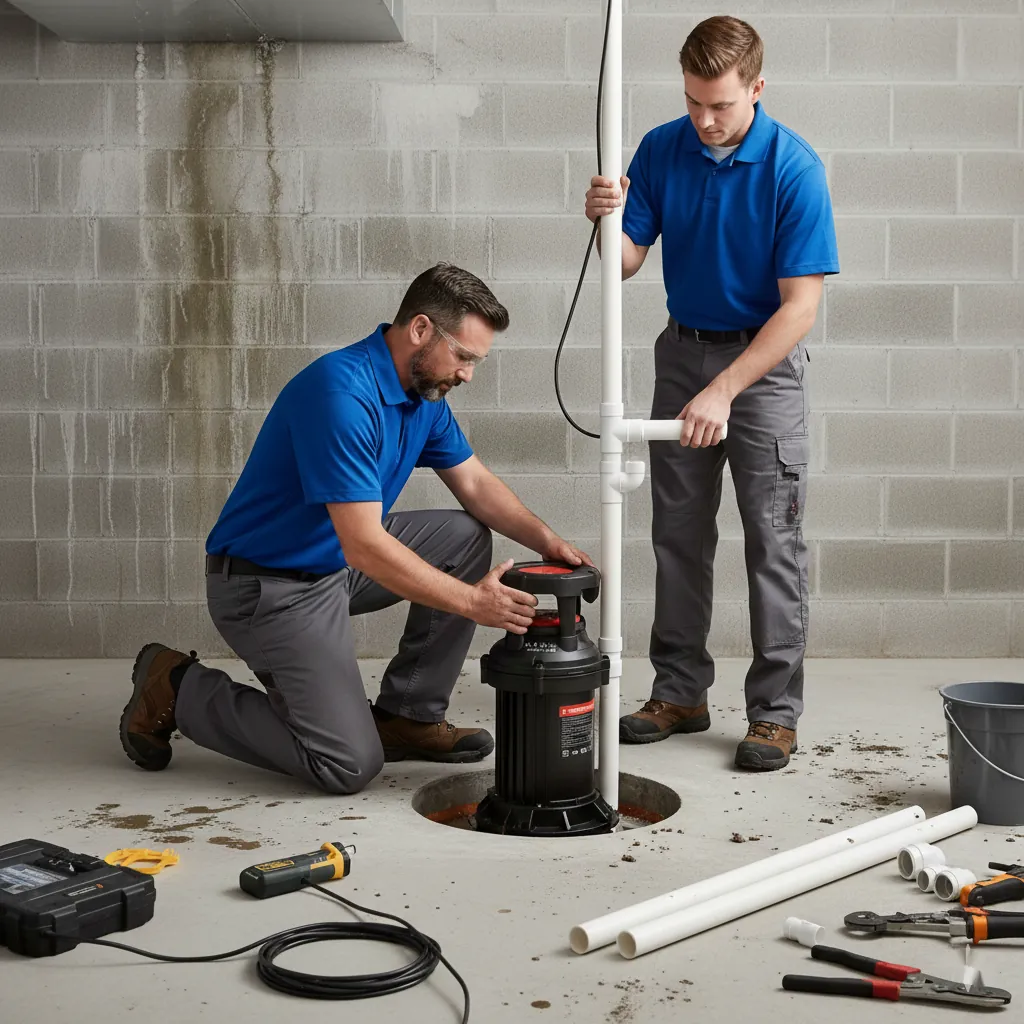 Sump pump Installation in New York