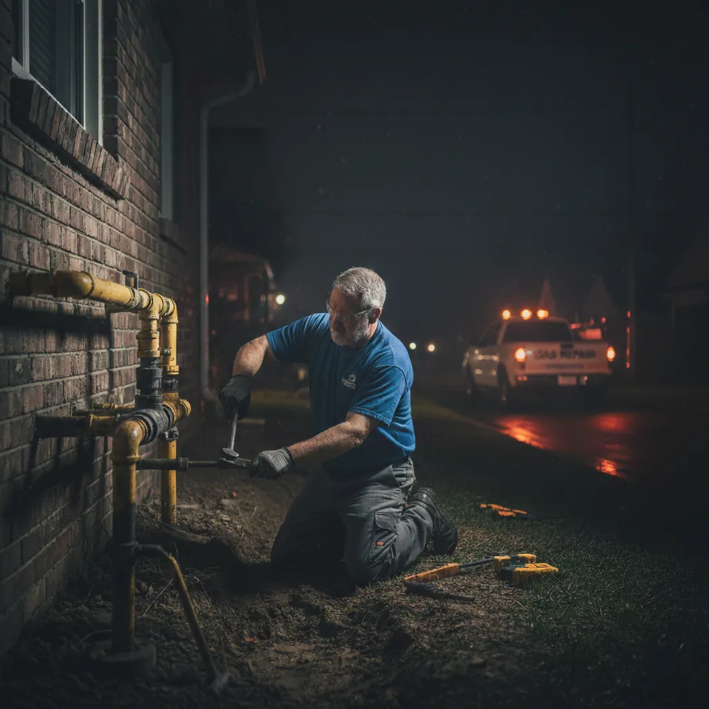 gas line repair in New York