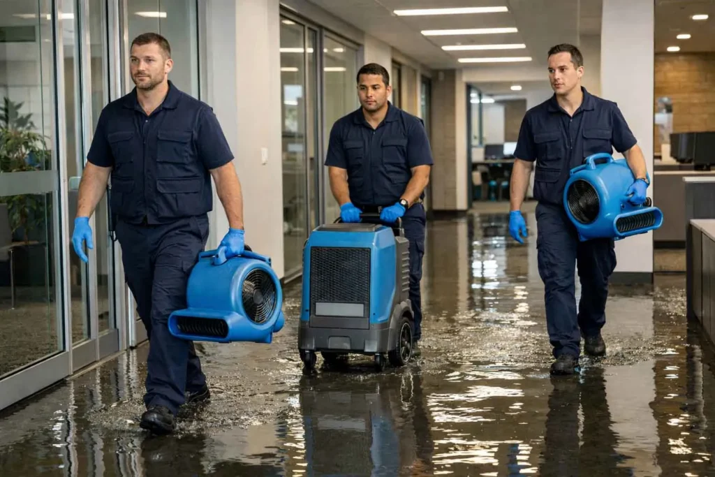 Emergency Flood in Hunters Point, New York