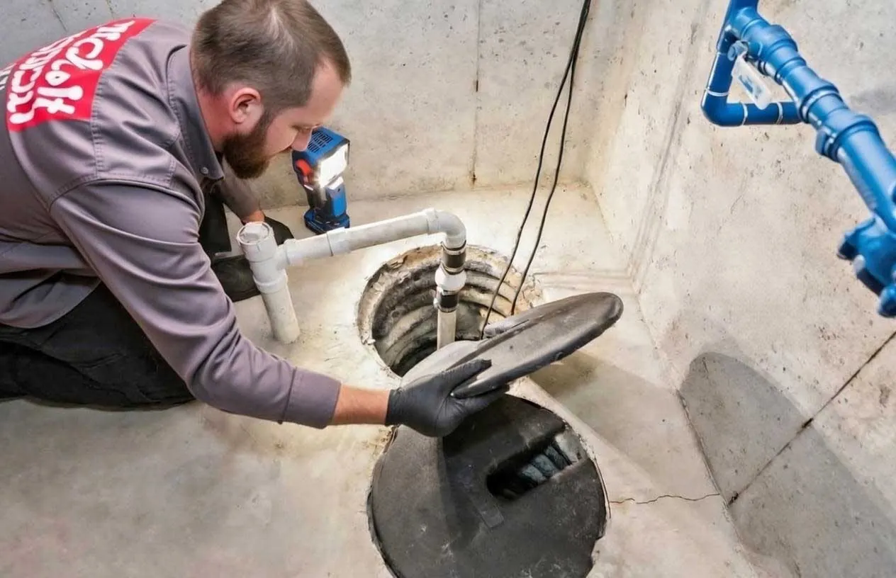 Sump pump Installation